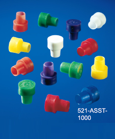 521-ASST-1000 NMR樣品拋棄型管帽,外徑5.0mm,乙烯醋酸乙烯酯，任選
