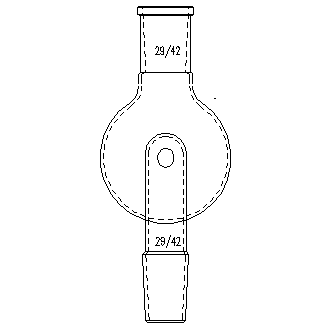 A288250,防濺球,上磨口:29/42,下磨口:29/42,250ml