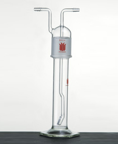B300125X,氣體洗瓶,具砂板125ml,總高約290mm,X-C砂板