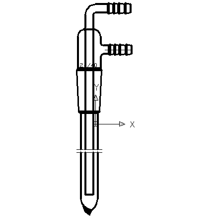 C114200,冷指冷凝器,24/40,有效長200mm,φ10小咀接口