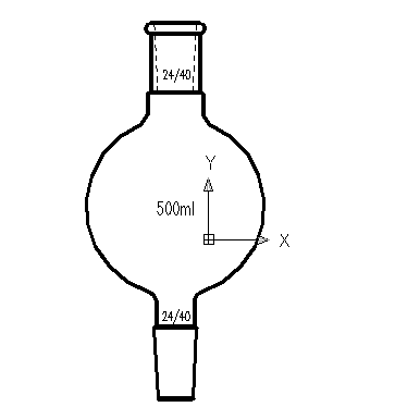 C182403,層析用溶劑存儲瓶,24/40,500ml