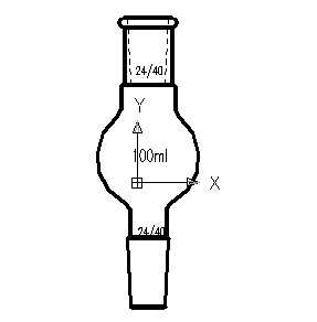 C184100,層析用溶劑存儲瓶,24/40,100ml