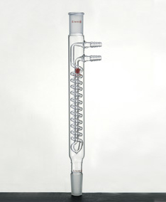 C314125 高容量回流冷凝器 冷凝部分長度(mm)125 磨口24/40 小咀外徑(mm)10