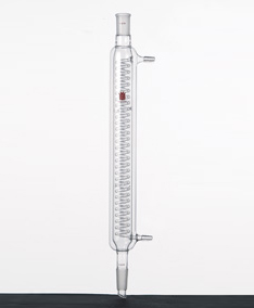 C334400 具夾層蛇型冷凝器 冷凝部分長(zhǎng)度(mm)400 磨口24/40 小咀外徑(mm)10