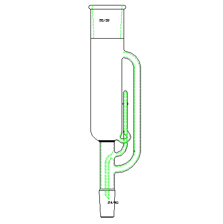 E105550 脂肪提取器,主管外徑54mm，總高352mm 組合組成