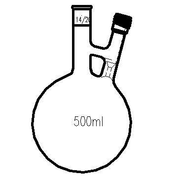 F481508 溶劑存儲(chǔ)球瓶（f48） 容量(mL)500 磨口14/20 閥尺碼0-8mm