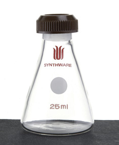 F501010,微量螺紋口三角瓶,14/10,10mL