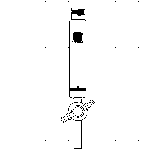 P120010C,多肽固相合成管,10ml,14#,G2