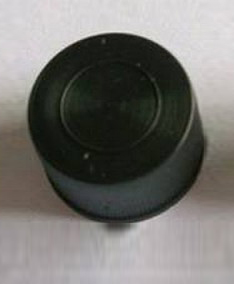 SC119004B,無孔螺紋蓋 20ml 黑色，100個/包