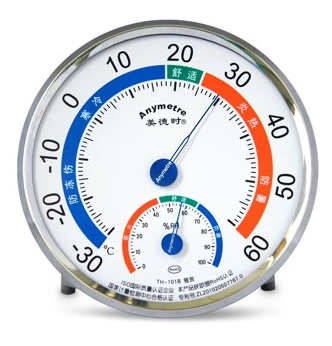 T20101B 指針式溫濕度計 溫度范圍 -30℃～+60℃ 規(guī)格指針式溫濕度計 溫度范圍 -30℃～+60℃ 規(guī)格