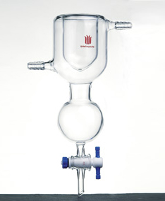 V200100G,微量杜瓦瓶式冷阱,玻璃節(jié)門