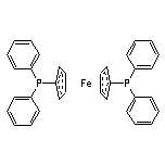1,1'-雙(二苯基膦)二茂鐵 (DPPF)