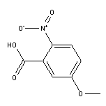 5-甲氧基-2-硝基苯甲酸