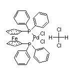 1,1'-雙(二苯膦基)二茂鐵二氯化鈀(II)二氯甲烷復(fù)合物