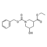 1-Cbz-5-羥基-3-哌啶甲酸乙酯