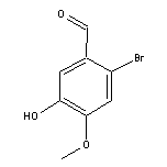 2-溴-4-甲氧基-5-羥基苯甲醛