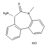(S)-5-甲基-7-氨基-5,7-二氫-6H-二苯并[b,d]氮雜環(huán)庚烷-6-酮鹽酸鹽