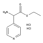 2-氨基-2-(4-吡啶基)乙酸乙酯二鹽酸鹽