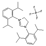 1,3-雙(2,6-二異丙基苯基)-4,5-二氫咪唑鎓四氟硼酸鹽