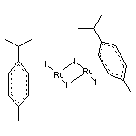 對甲基異丙基苯二碘化釕(II)二聚體