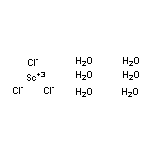 氯化鈧(III)六水合物