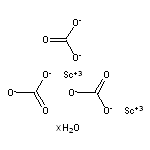 碳酸鈧(III)水合物