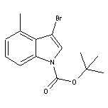N-Boc-3-溴-4-甲基吲哚