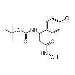 3-(Boc-氨基)-3-(4-氯苯基)-N-羥基丙酰胺