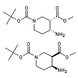 順式-1-Boc-4-氨基哌啶-3-甲酸甲酯