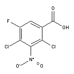 2,4-二氯-3-硝基-5-氟苯甲酸