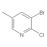 2-氯-3-溴-5-甲基吡啶