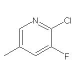 2-氯-3-氟-5-甲基吡啶