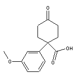1-(3-甲氧基苯基)-4-氧代環(huán)己烷甲酸