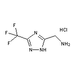 3-三氟甲基-5-(氨甲基)-1,2,4-三唑鹽酸鹽