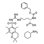 (S)-2-(Cbz-氨基)-5-[3-[(2,2,5,7,8-五甲基色滿-6-基)磺?；鵠胍基]戊酸環(huán)己胺鹽