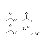 乙酸鈧(III)水合物