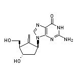 2-氨基-9-[(1S,3R,4S)-3-(羥甲基)-4-羥基-2-亞甲基環(huán)戊基]-6,9-二氫-3H-嘌呤-6-酮