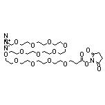 疊氮基-PEG12-琥珀酰亞胺酯