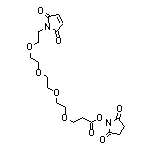 1-[2,5-二氧代-2H-吡咯-1(5H)-基]-3,6,9,12-四氧雜十五烷-15-酸(2,5-二氧代吡咯烷-1-基)酯