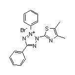 2-(4,5-二甲基-2-噻唑基)-3,5-二苯基-2H-四唑-3-鎓鹽溴化物