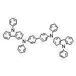 N4,N4’-二苯基-N4,N4’-二(9-苯基-3-咔唑基)聯(lián)苯-4,4’-二胺