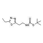 N-Boc-2-(5-乙基-1,3,4-噁二唑-2-基)乙胺