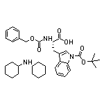 1-Boc-Nalpha-Cbz-L-色氨酸二環(huán)己基銨鹽