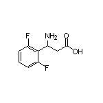 3-氨基-3-(2,6-二氟苯基)丙酸