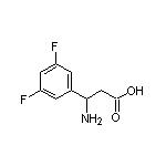 3-氨基-3-(3,5-二氟苯基)丙酸