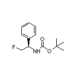 (R)-N-Boc-1-苯基-2-氟乙胺
