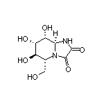 (5R,6R,7S,8R,8aS)-5-羥甲基-6,7,8-三羥基六氫咪唑并[1,2-a]吡啶-2,3-二酮