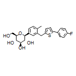 (2S,3R,4R,5S,6R)-2-[3-[[5-(4-氟苯基)-2-噻吩基]甲基]-4-甲基苯基]-6-(羥甲基)四氫吡喃-3,4,5-三醇