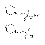 2-(4-嗎啉基)乙磺酸半鈉鹽