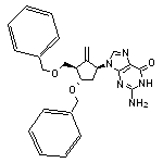 2-氨基-9-[(1S,3R,4S)-4-(芐氧基)-3-[(芐氧基)甲基]-2-亞甲基環(huán)戊基]-1H-嘌呤-6(9H)-酮